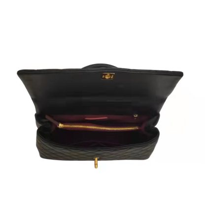 CHANEL MAXI FLAP BAG WITH TOP HANDLE