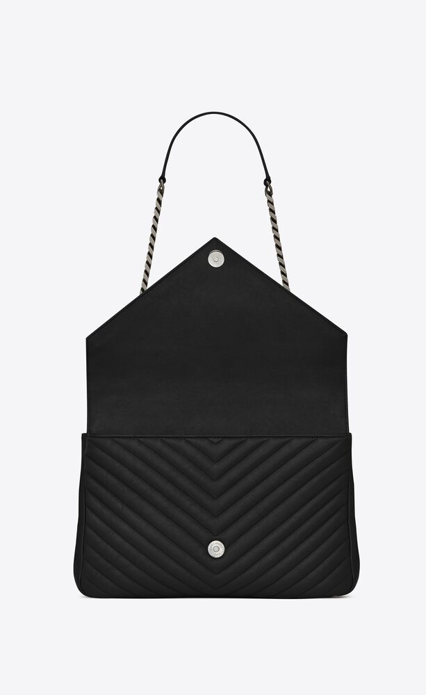 COLLEGE LARGE CHAIN BAG IN QUILTED LEATHER
