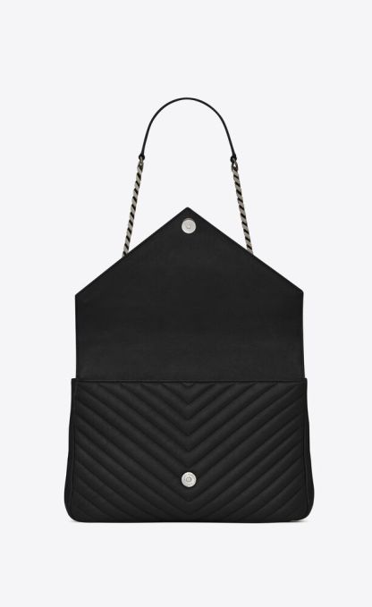 COLLEGE LARGE CHAIN BAG IN QUILTED LEATHER