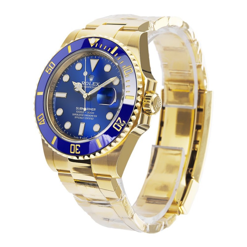 Submariner Date Solid 18k Yellow Gold Men's Watch