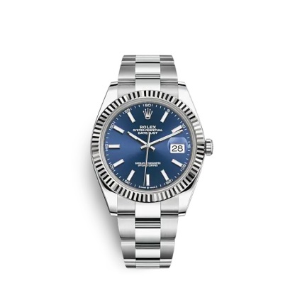 Datejust 41mm Oystersteel and white gold Men's Watch