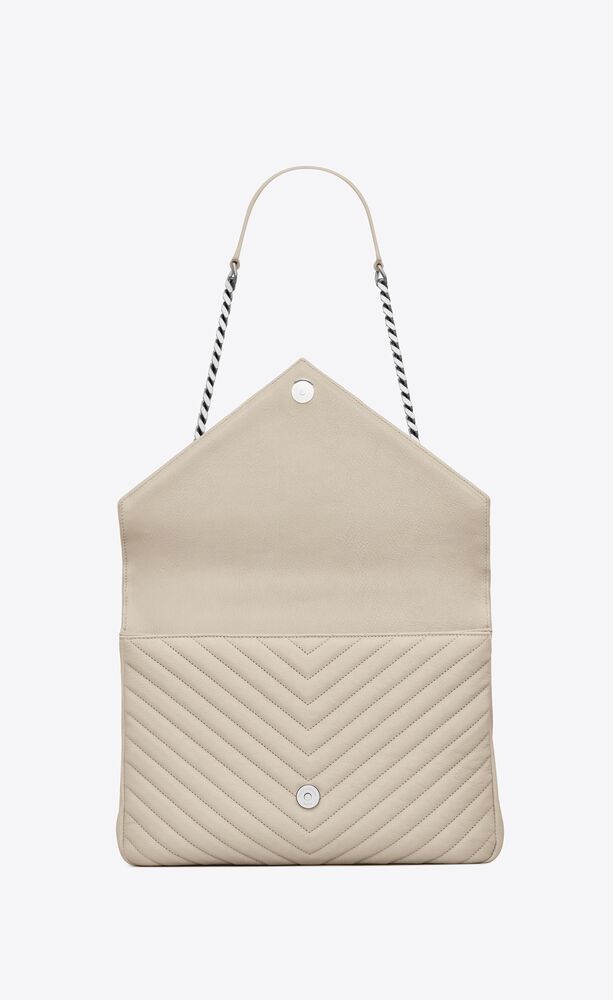 COLLEGE LARGE CHAIN BAG IN QUILTED LEATHER