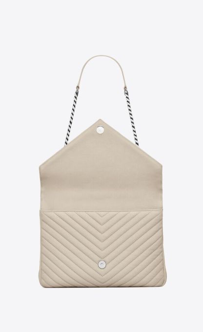 COLLEGE LARGE CHAIN BAG IN QUILTED LEATHER