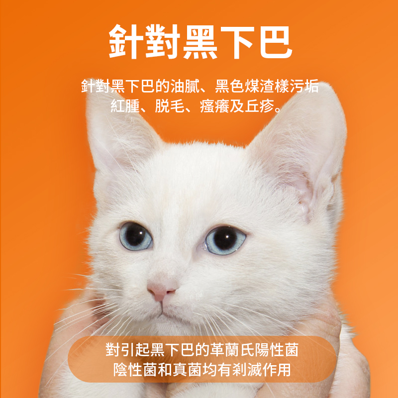 貓狗毛囊炎黑下巴治療組合