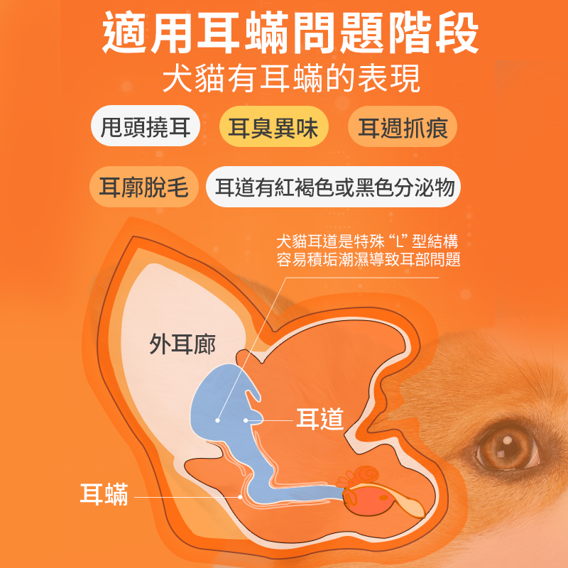 Puainta 寵物植萃潔耳液