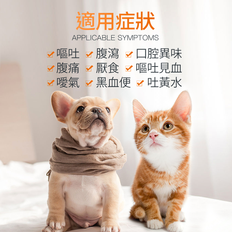 吐黃水寵物嘔吐普西丁片