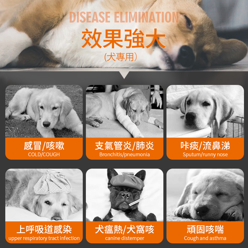 藥弗諾多-犬用感冒/咳嗽/氣喘肺炎