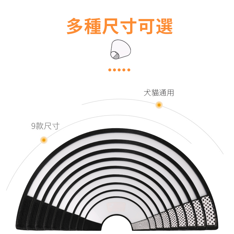 寵物防舔咬伊利沙白脖圈