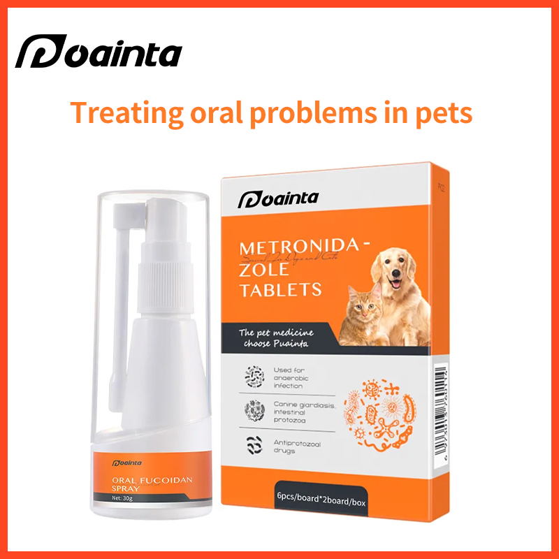 Oral Ulcer Bundle-Oral Spray+Metronidazole Tablets