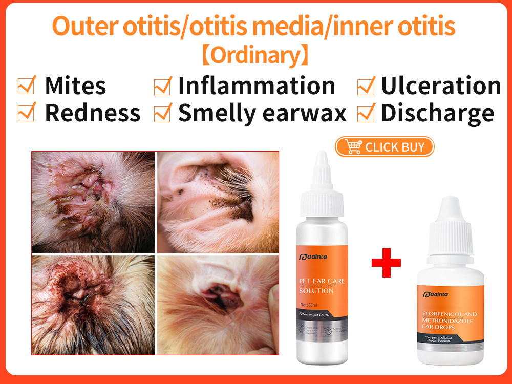 Puainta™ Ear Cleaning Fluid(Dogs&Cats)