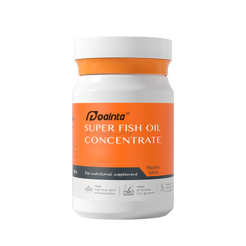 Pet Fish Oil Soft Capsule, 90 count