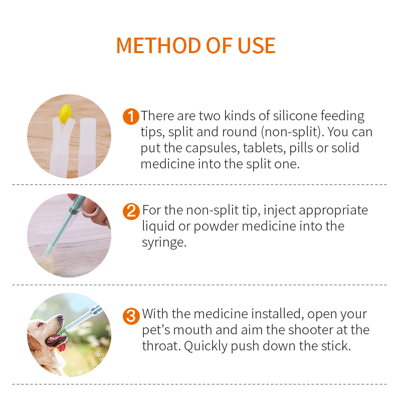 Puainta® Medicine Feeder, Pill, Tablet, Capsule Feeder, Dispenser, Shooter, Syringe