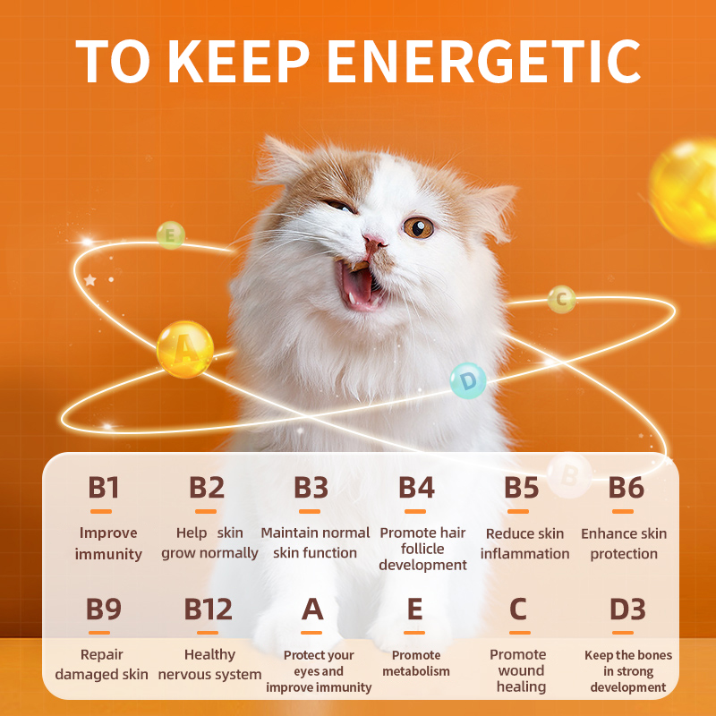 Puainta™ Multivitamin Chews Coat Health Support, 200 counts