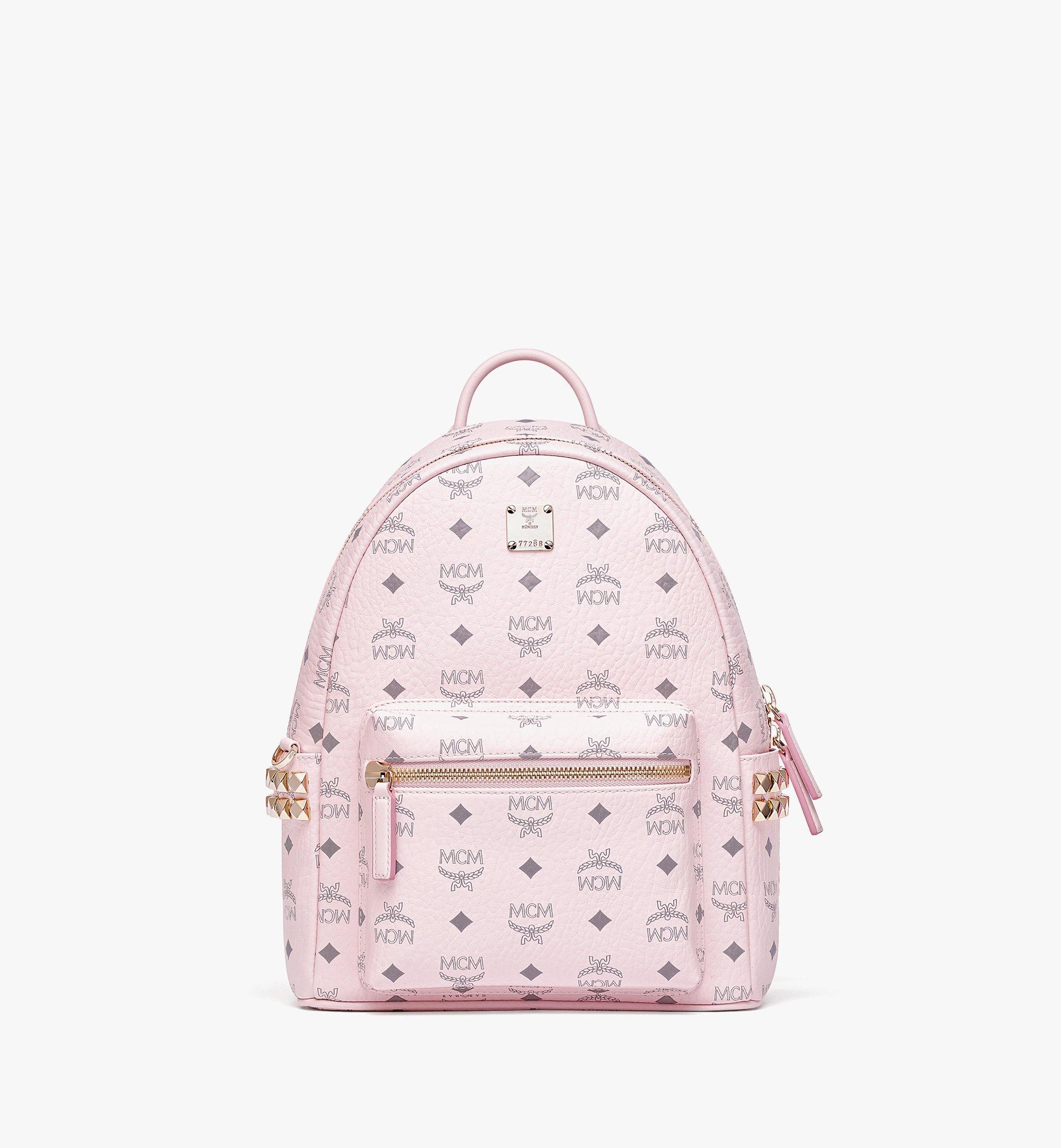 MCM 〈スターク〉サイドスタッズ バックパック - ヴィセトス Pink MMKAAVE15QH001 ほかの角度から見る 1