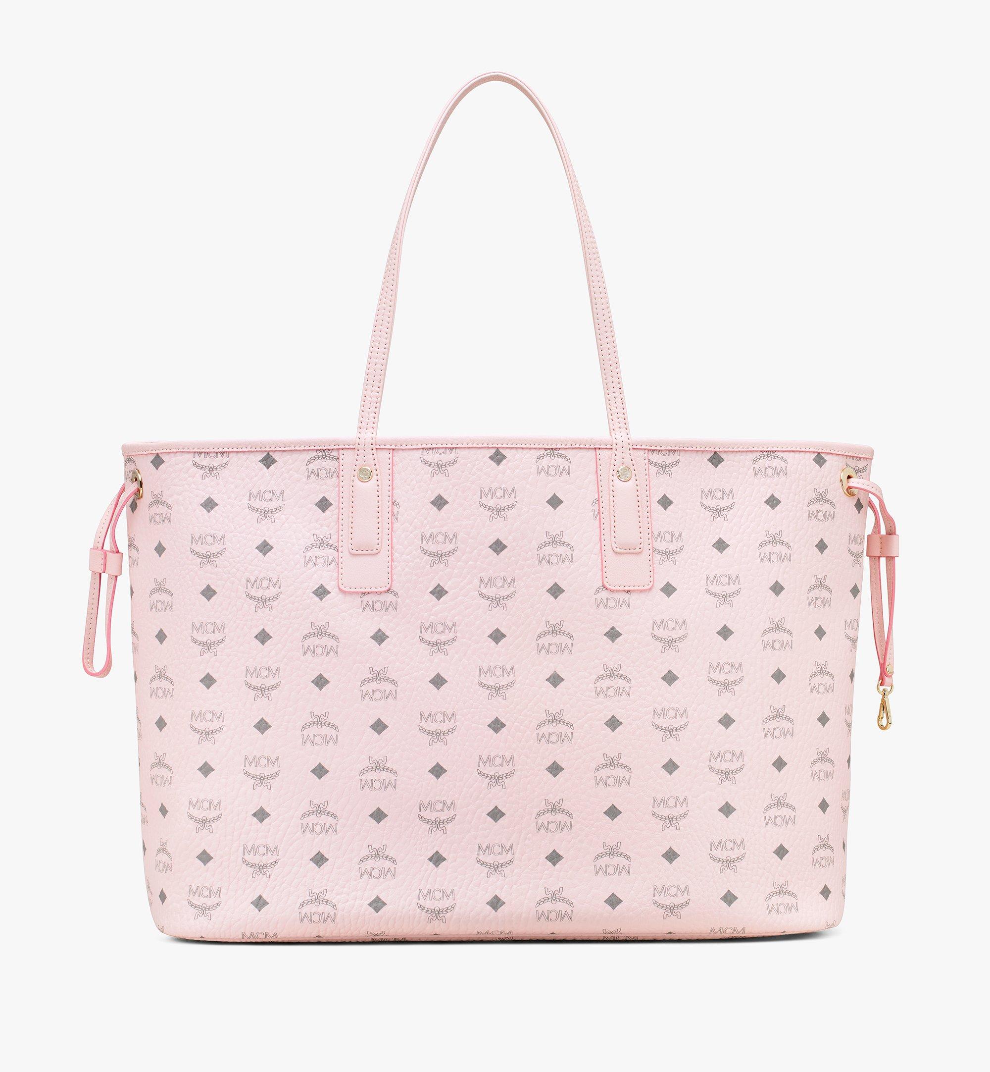 MCM 〈リズ〉リバーシブル ヴィセトス トートバッグ Pink MWP7AVI21QH001 ほかの角度から見る 3 MCM 〈リズ〉リバーシブル ヴィセトス トートバッグ Pink MWP7AVI21QH001 ほかの角度から見る 3