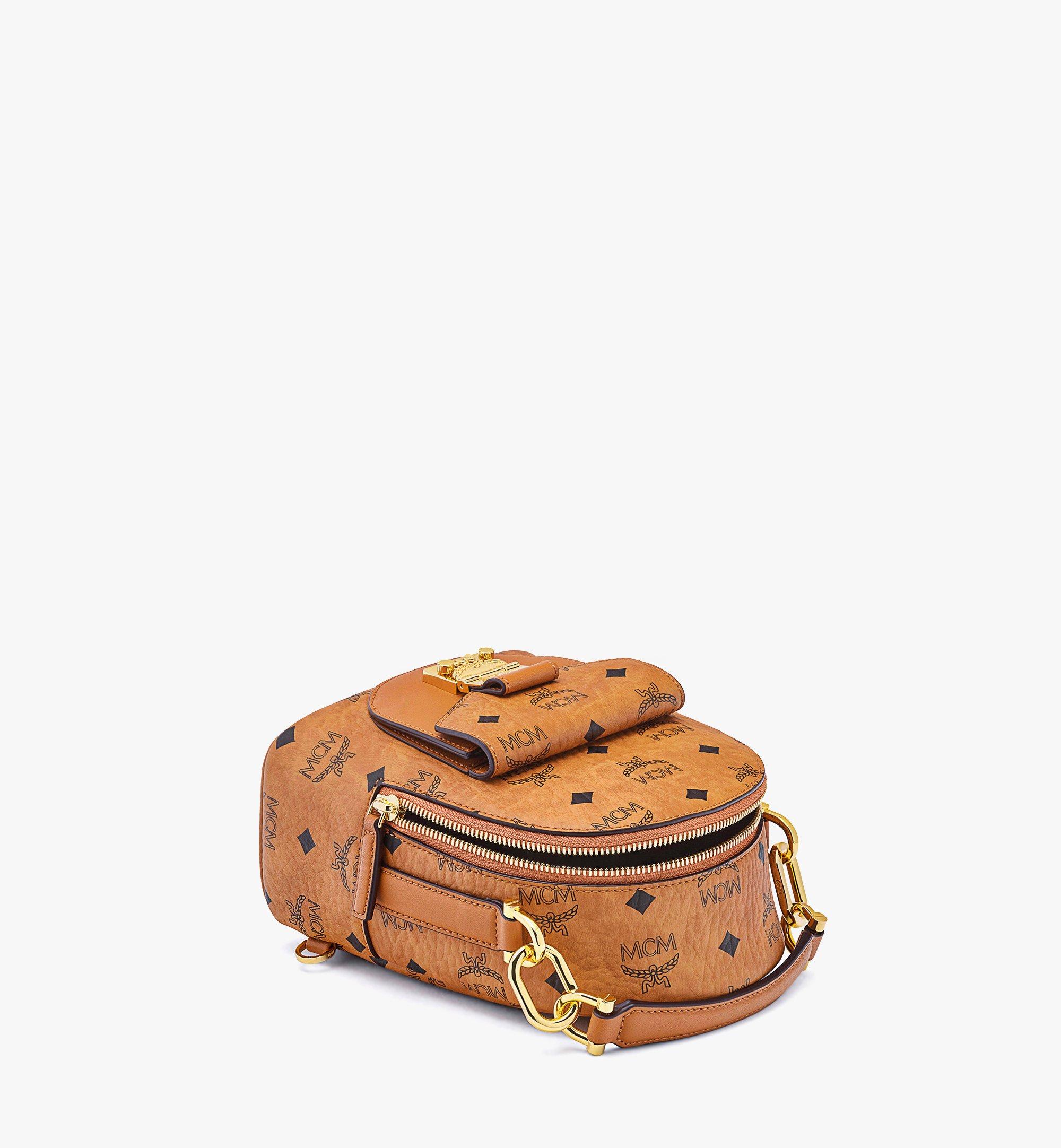 MCM 〈パトリシア〉バックパック - ヴィセトス Cognac MWKBSPA01CO001 ほかの角度から見る 2