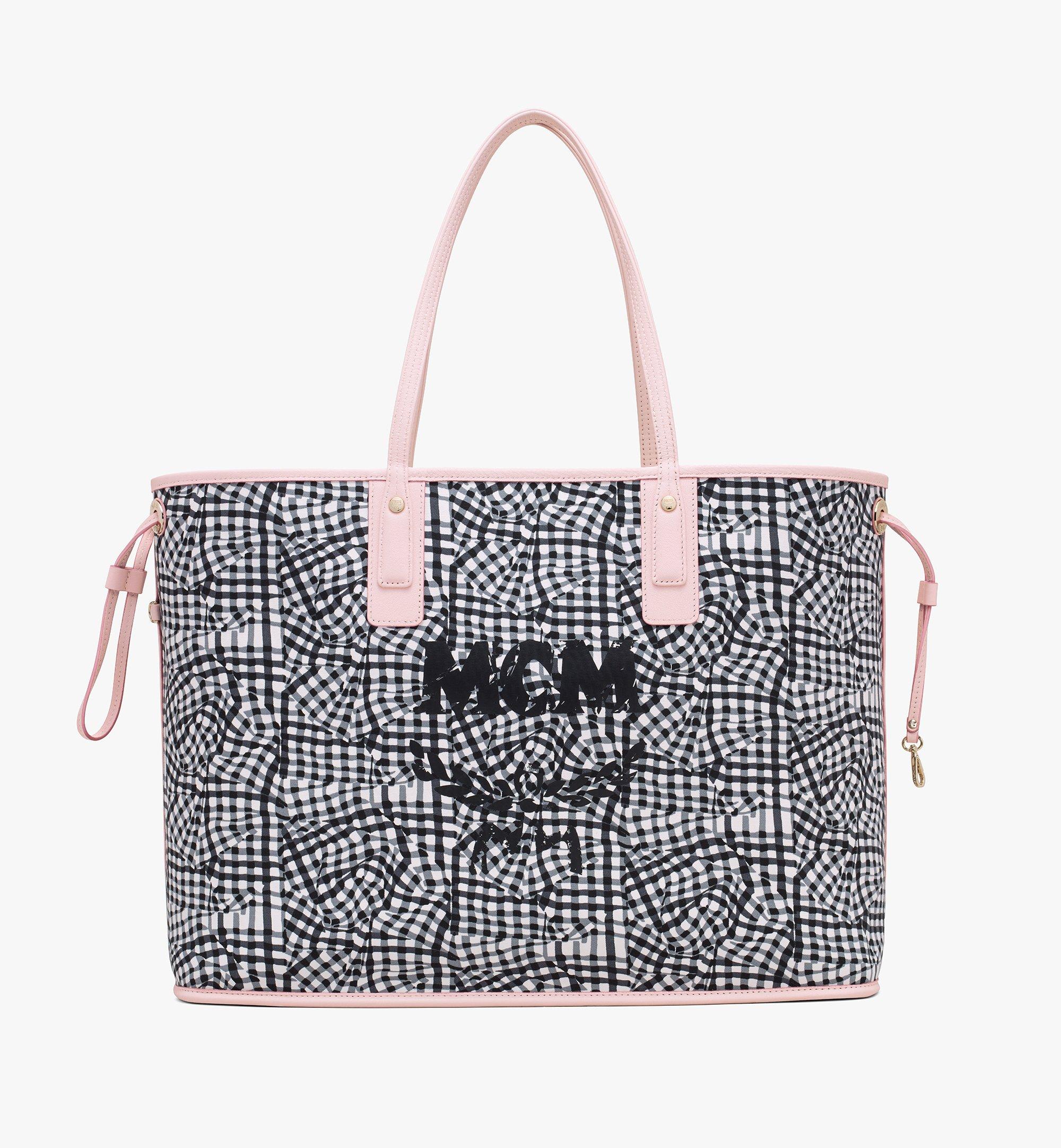 MCM 〈リズ〉リバーシブル ヴィセトス トートバッグ Pink MWP7AVI21QH001 ほかの角度から見る 5 MCM 〈リズ〉リバーシブル ヴィセトス トートバッグ Pink MWP7AVI21QH001 ほかの角度から見る 5