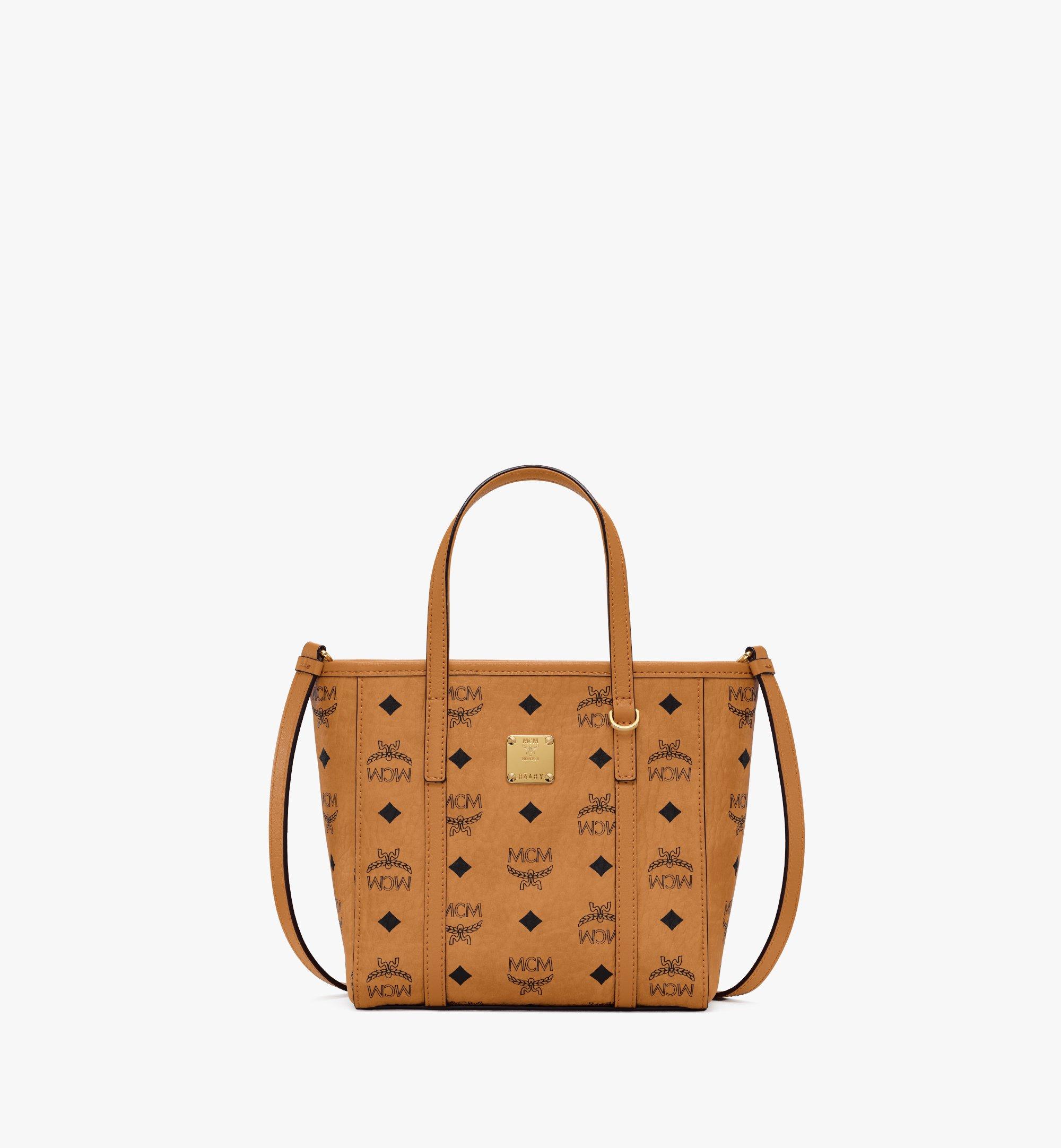 MCM 〈トニー〉ショッパーバッグ - ヴィセトス Cognac MWPAATN04CO001 ほかの角度から見る 1