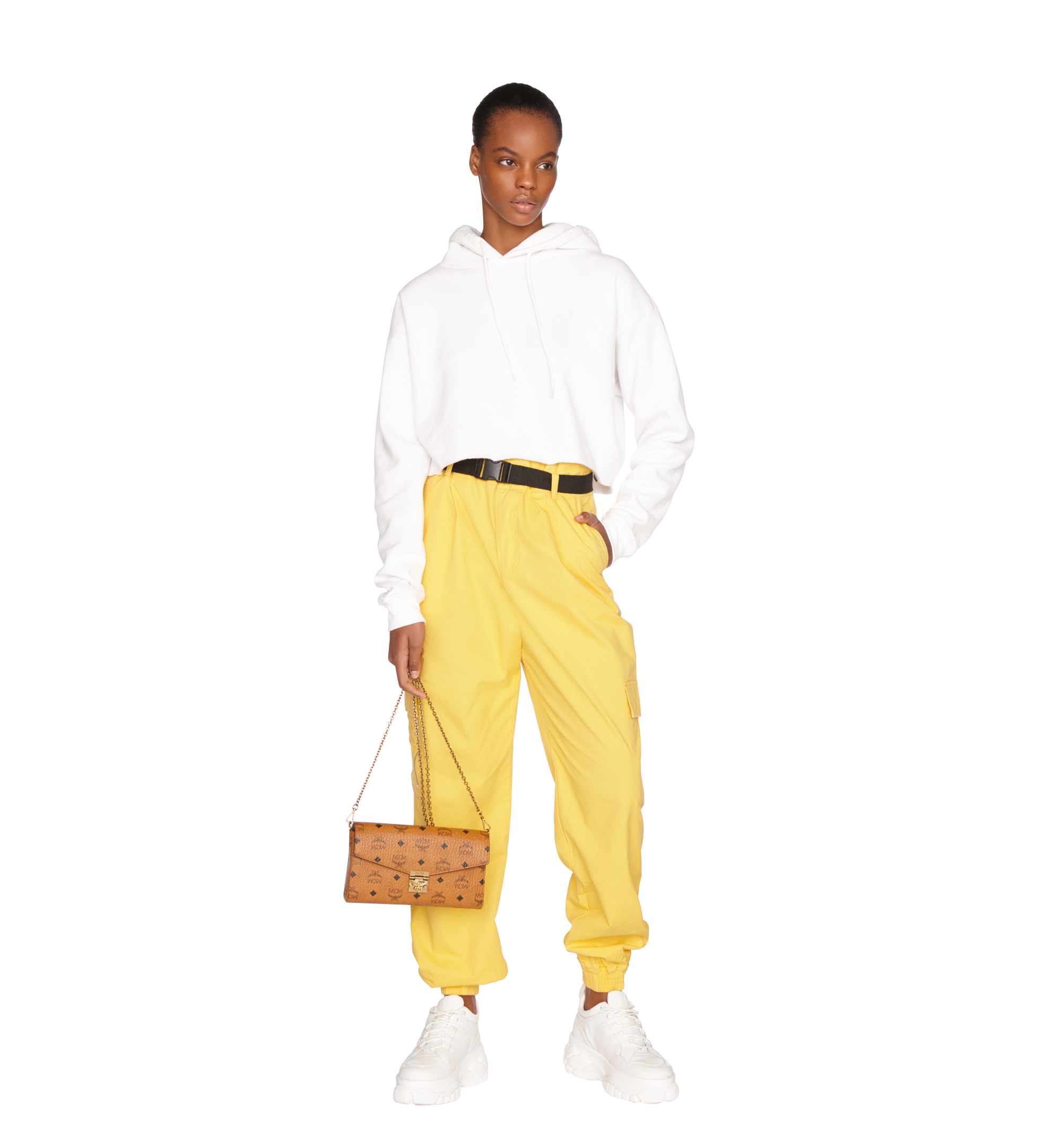 MCM Millie Flap Crossbody in Visetos Cognac MYZ9SME05CO001 Alternate View 2 MCM Millie Flap Crossbody in Visetos Cognac MYZ9SME05CO001 Alternate View 2