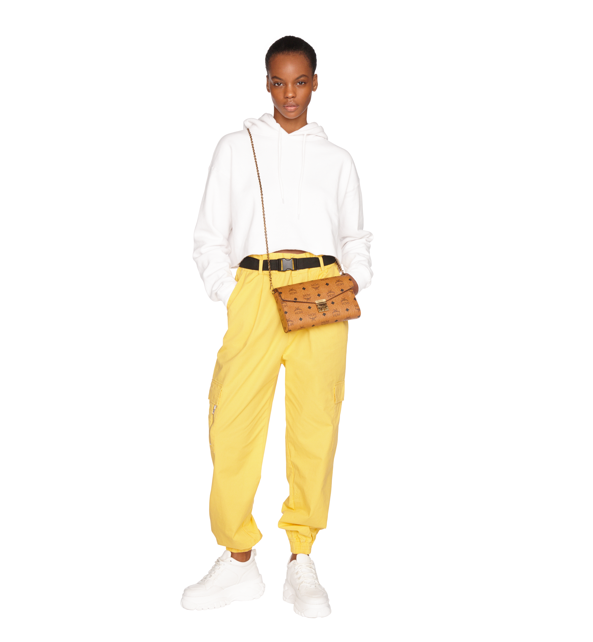 MCM Millie Flap Crossbody in Visetos Cognac MYZ9SME05CO001 Alternate View 5 MCM Millie Flap Crossbody in Visetos Cognac MYZ9SME05CO001 Alternate View 5