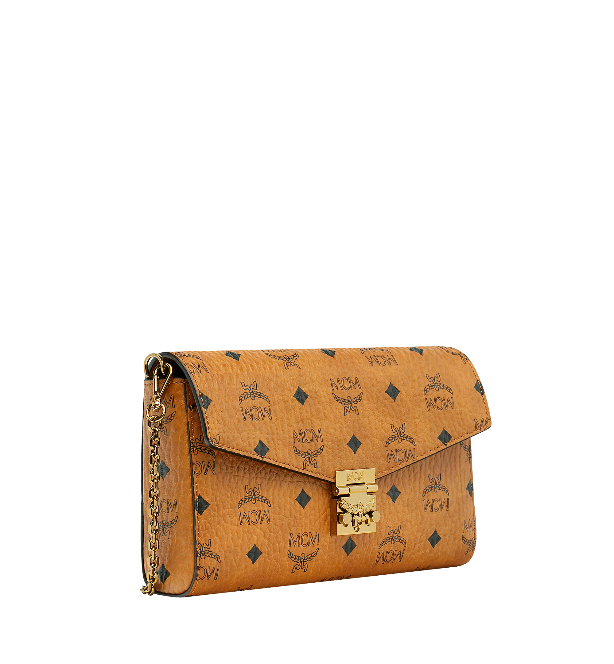 MCM Millie Flap Crossbody in Visetos Cognac MYZ9SME05CO001 Alternate View 1 MCM Millie Flap Crossbody in Visetos Cognac MYZ9SME05CO001 Alternate View 1