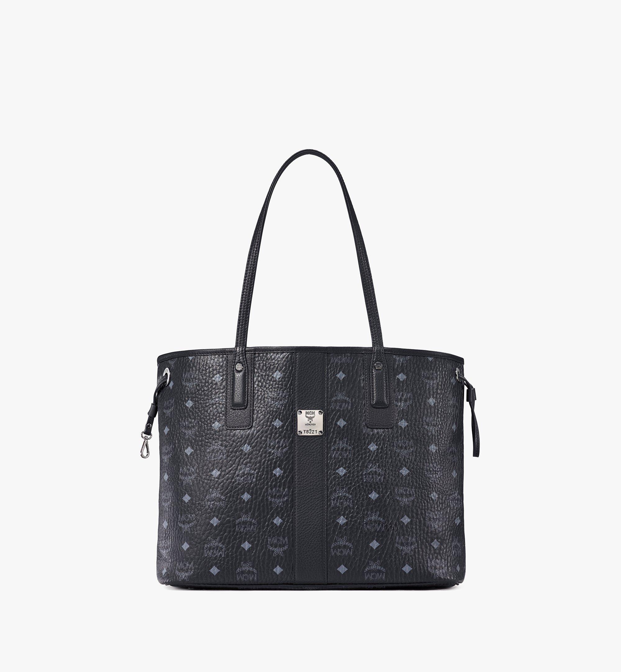 MCM 〈リズ〉リバーシブル ヴィセトス ショッパー Black MWP7AVI22BK001 ほかの角度から見る 1