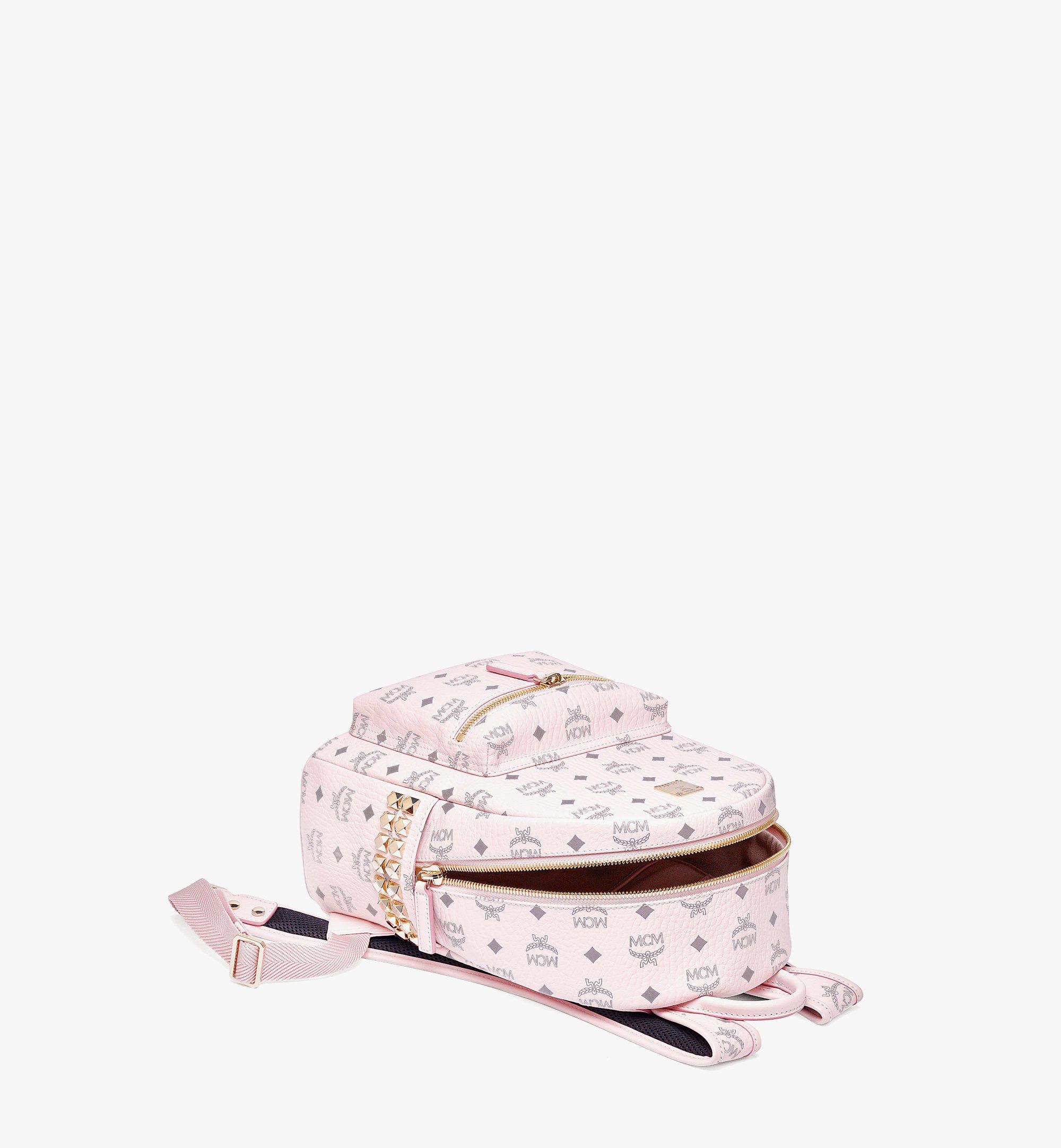 MCM 〈スターク〉サイドスタッズ バックパック - ヴィセトス Pink MMKAAVE15QH001 ほかの角度から見る 2