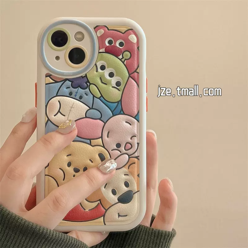 立体可爱卡通小丑适用iphone14promax苹果13手机壳网红11新款14pro女款12小众防摔硅胶13pro创意高级感全包软