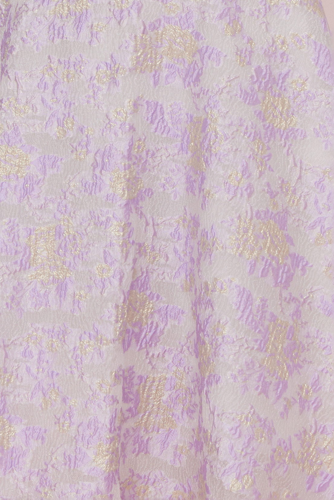 GLORIA PURPLE GOLD JACQUARD DRESS
