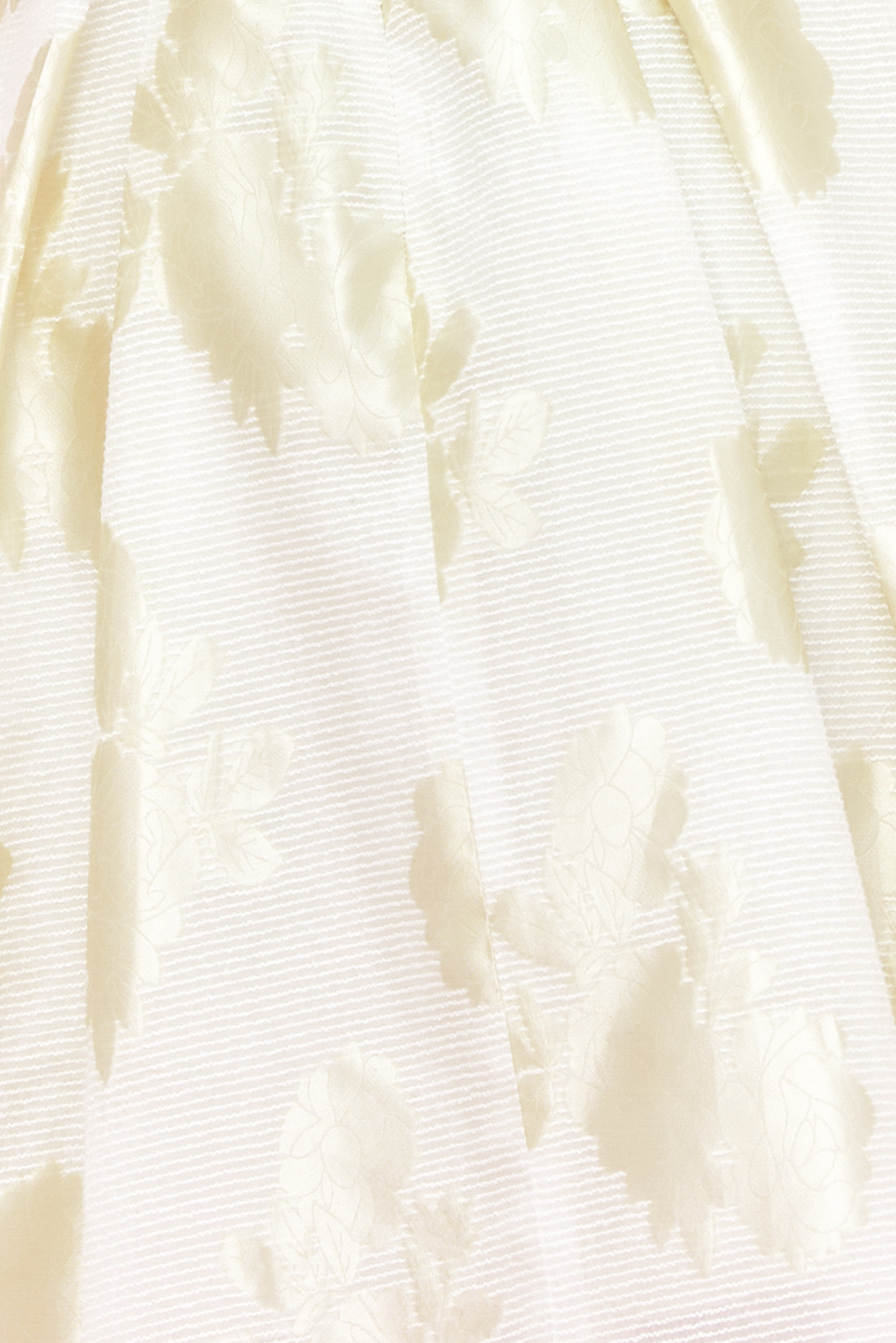 Anna white Jacquard Dress