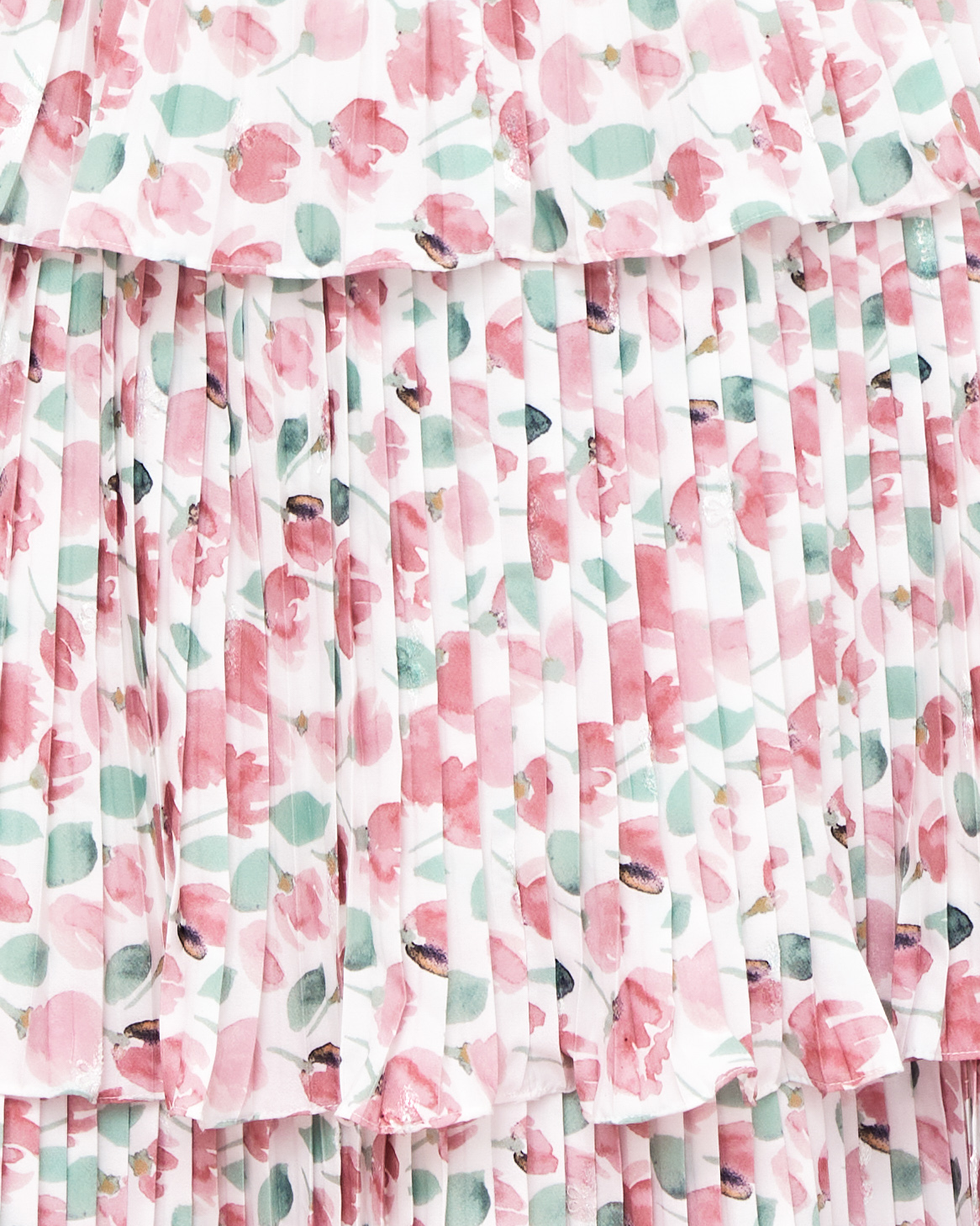 Genieve Watercolour Flower Long Dress