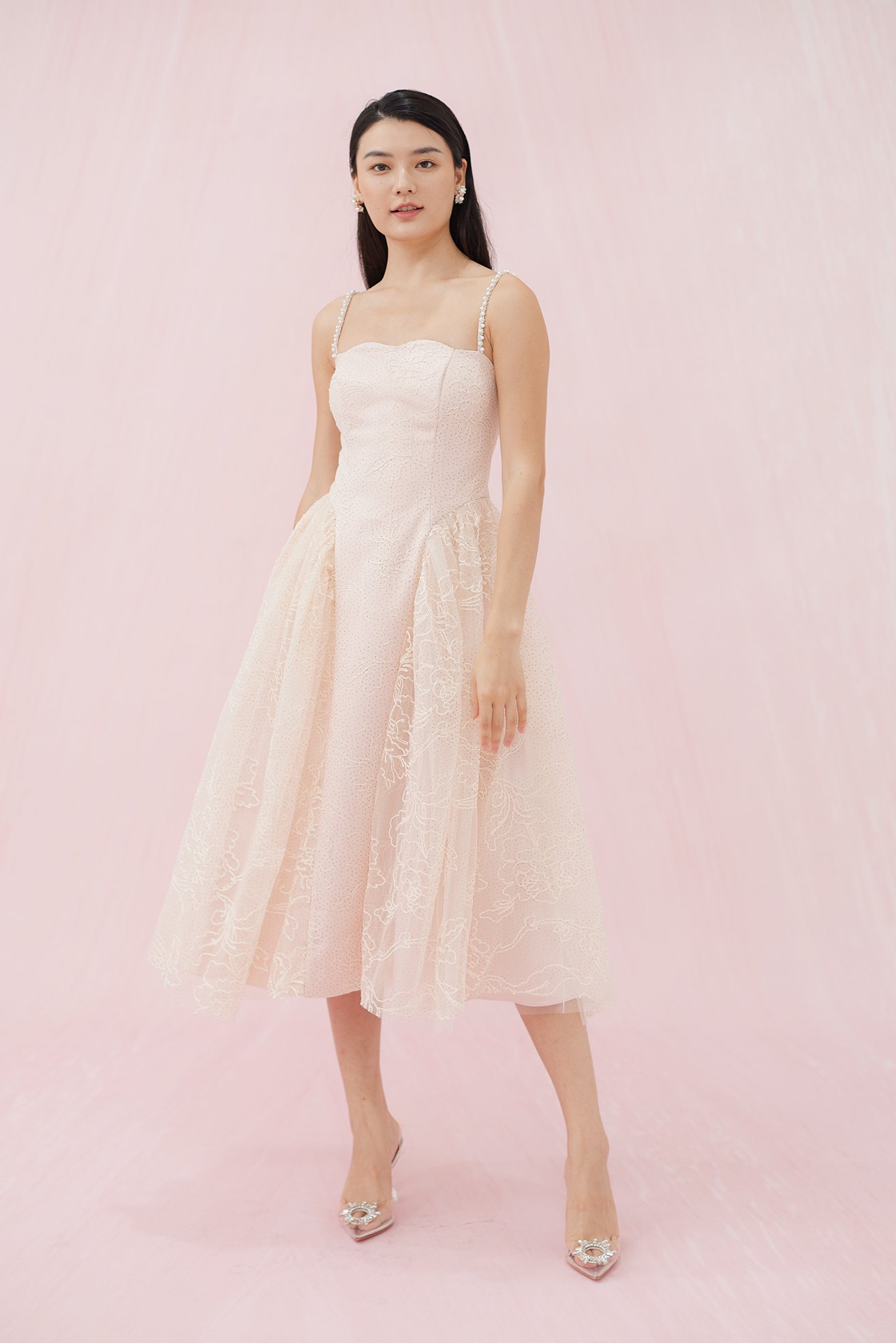 Danielle Dusky Rose Dress