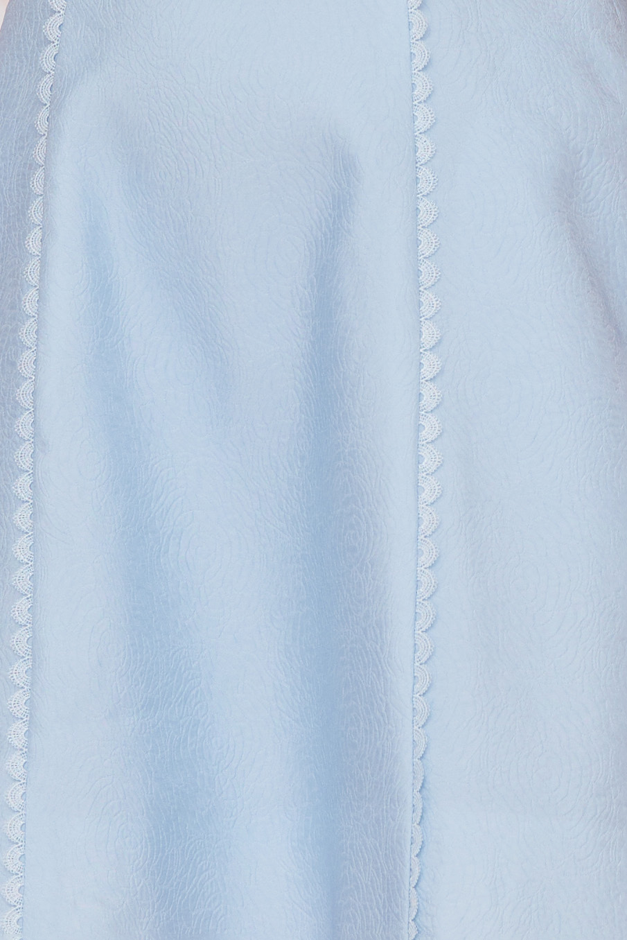 ALAINA BLUE JACQUARD DRESS