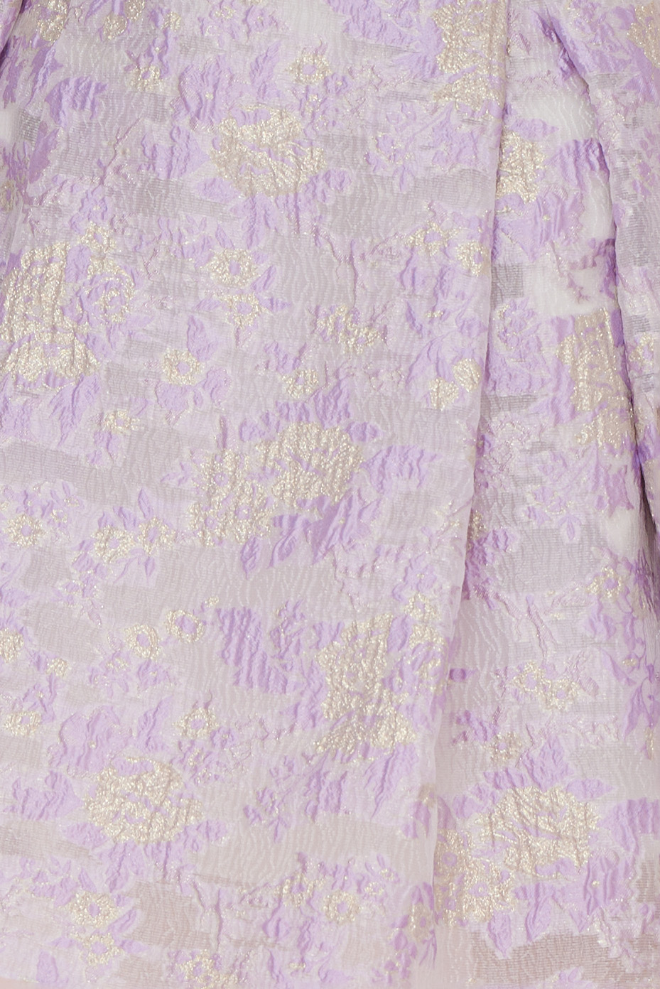 LUCILLE PURPLE GOLD JACQUARD TOP