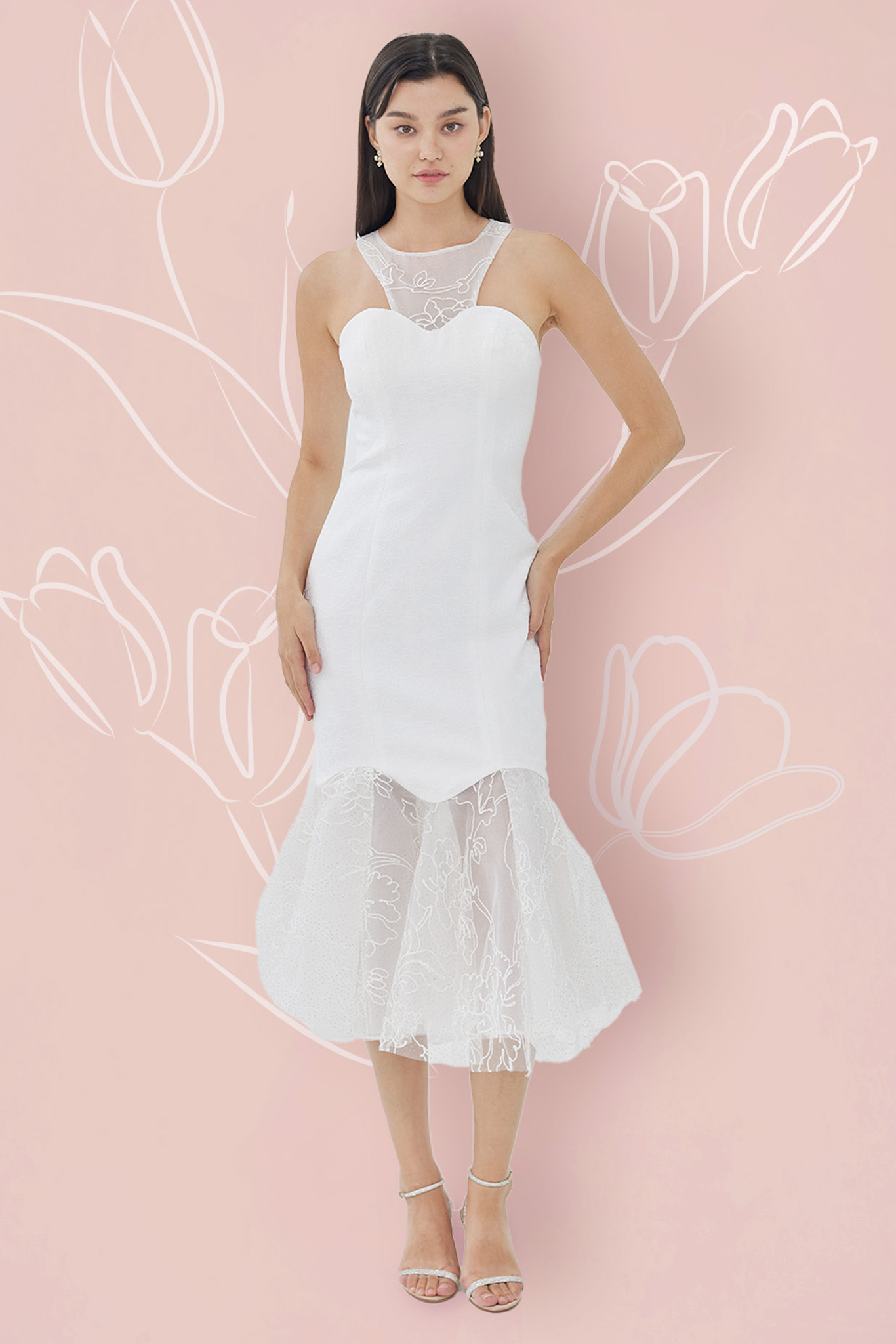 Colette White Dress