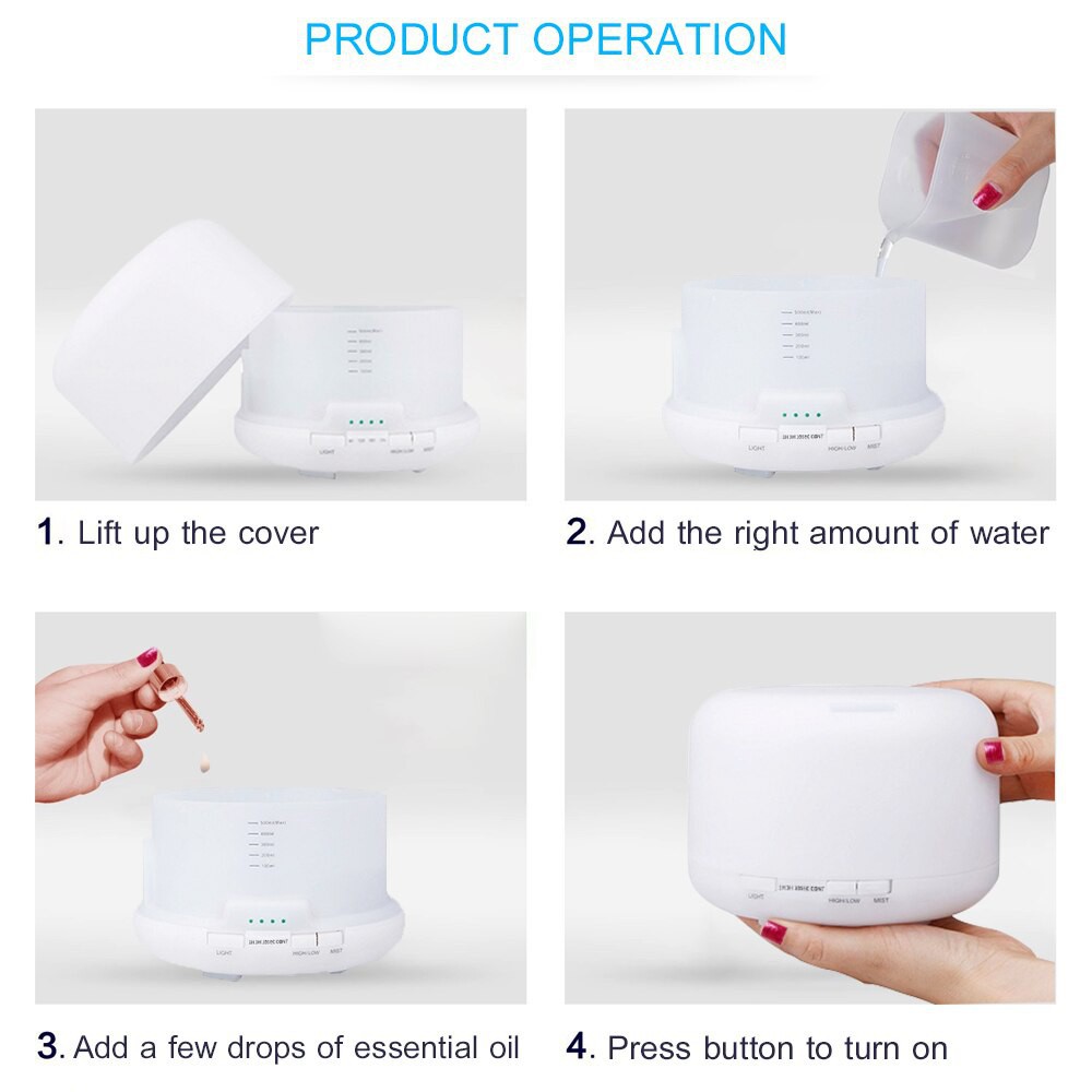 Diginut LED Humidifier Collection/Aroma Air Diffuser 500ML