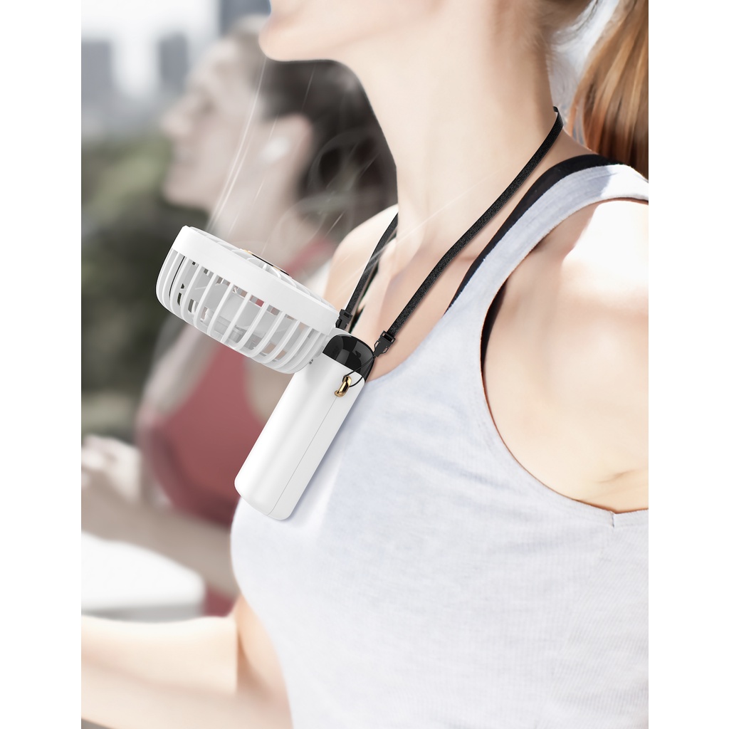 DIGINUT CL-27 Multi-function Handheld Fan/ Hands Free/ 90 Degrees Angle Adjustable/ LED Display