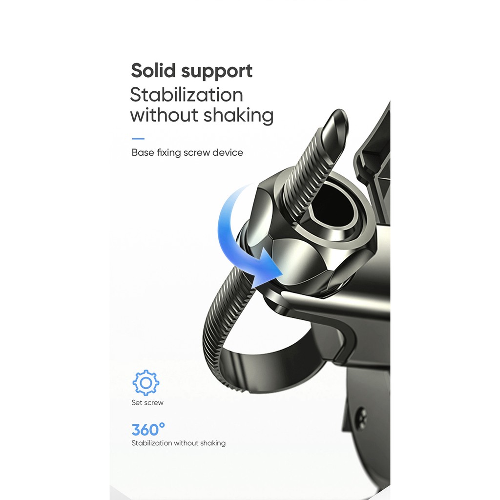 DIGINUT - CH-18 Motorcycle & Bike Phone Holder with cushion/Car Phone Holder