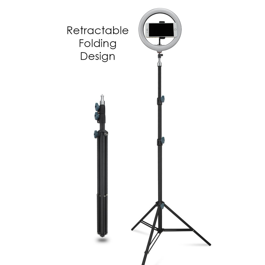 DIGINUT Universal 22m Extendable Retractable Stand/Telescopic Bracket/Universal Compatible/Ring Light/Tik Tok