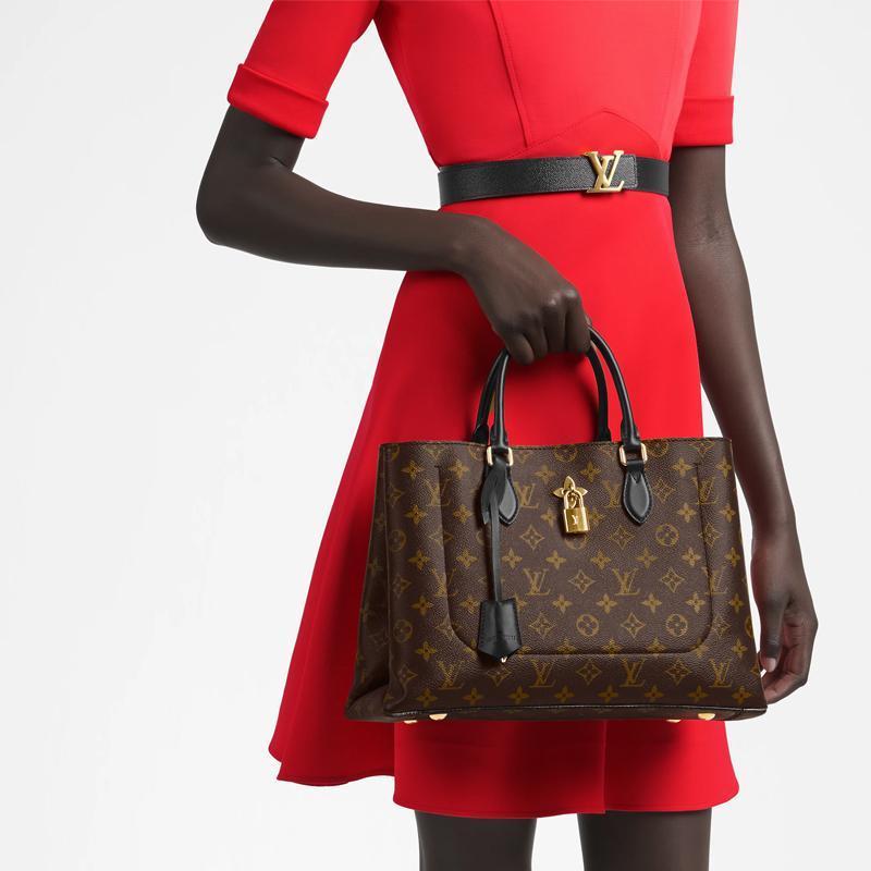 【Louis Vuitton】モノグラム フラワートート Ref:M43550