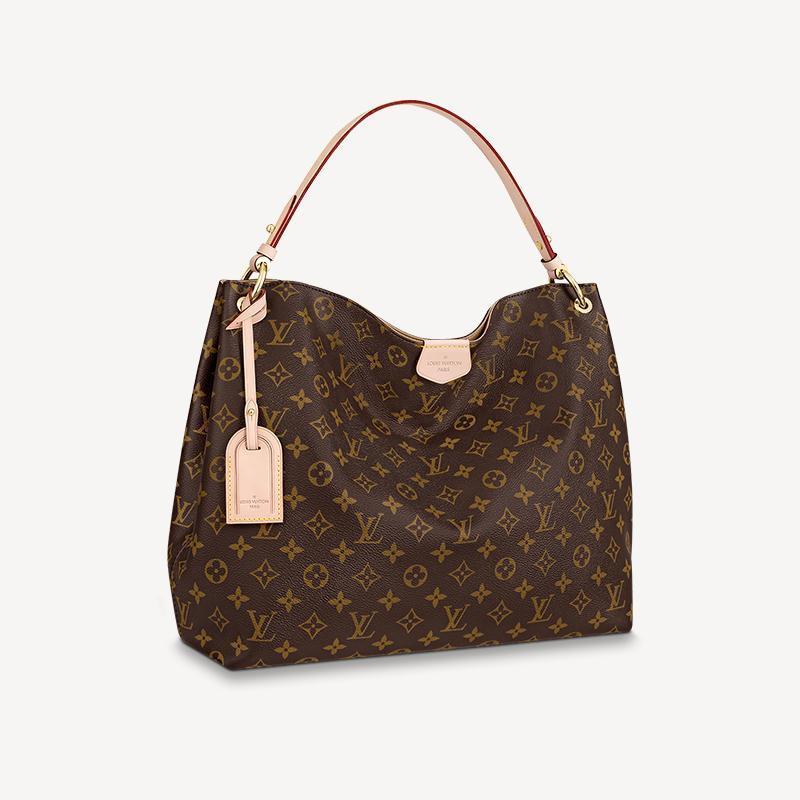 【Louis Vuitton】グレースフル MM 長財布 2点セット お得 Ref:M43704+M60017