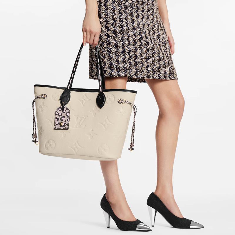 【Louis Vuitton】ネヴァーフル MM 長財布 2点セット お得 Ref:M58525+M80481