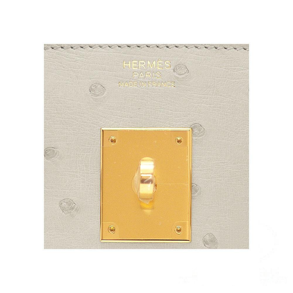 【HERMES】エルメス バーキン 30cm オーストリッチ ゴールド金具