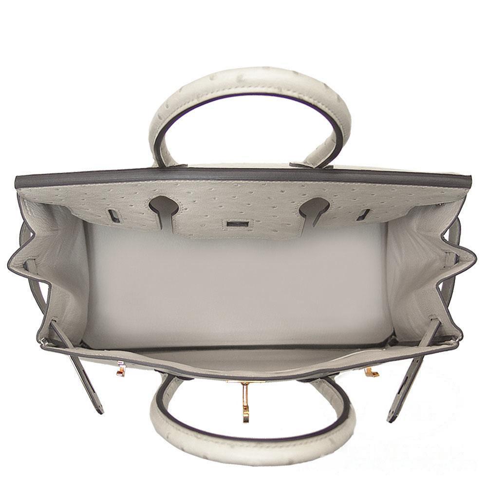 【HERMES】エルメス バーキン 30cm オーストリッチ ゴールド金具
