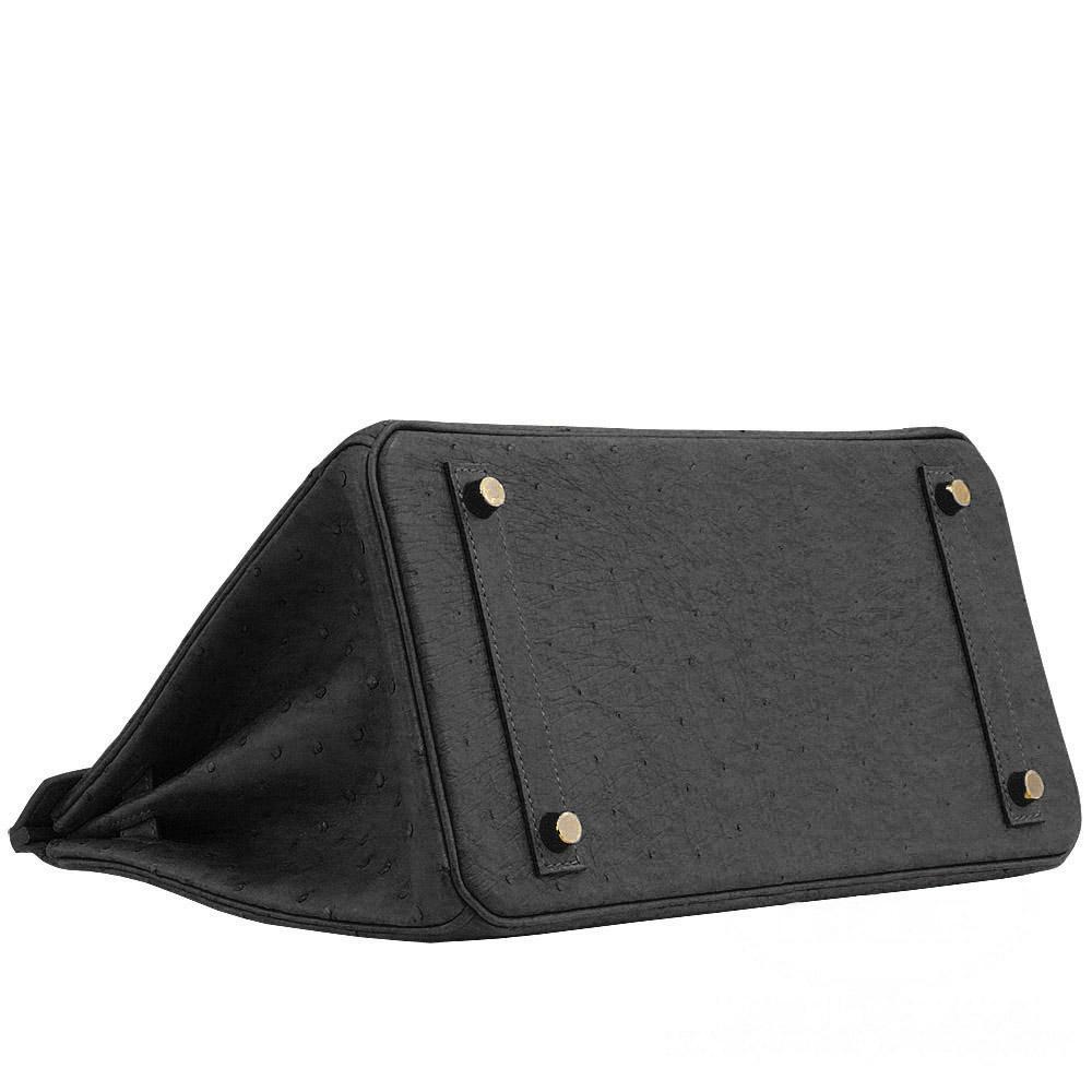 【HERMES】エルメス バーキン 30cm オーストリッチ ゴールド金具