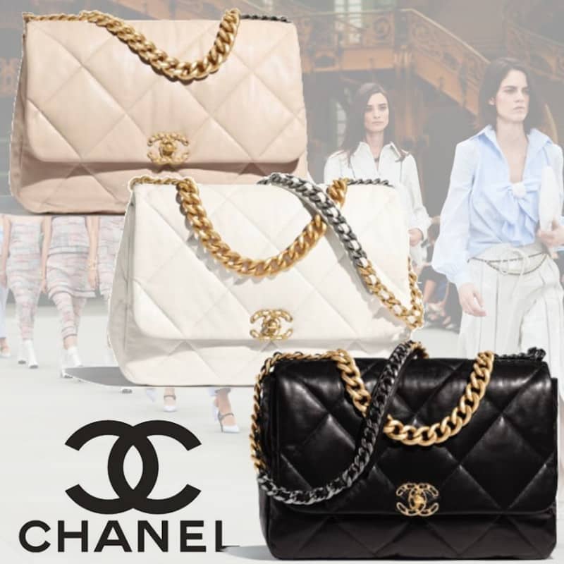 【CHANEL】最新作★シャネル 19 マキシ フラップ バッグ