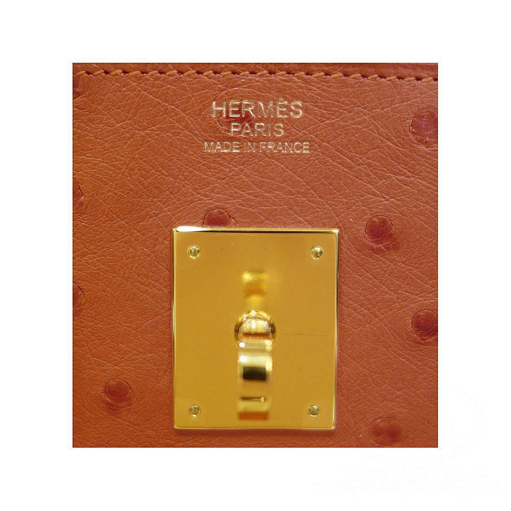 【HERMES】エルメス バーキン 30cm オーストリッチ ゴールド金具