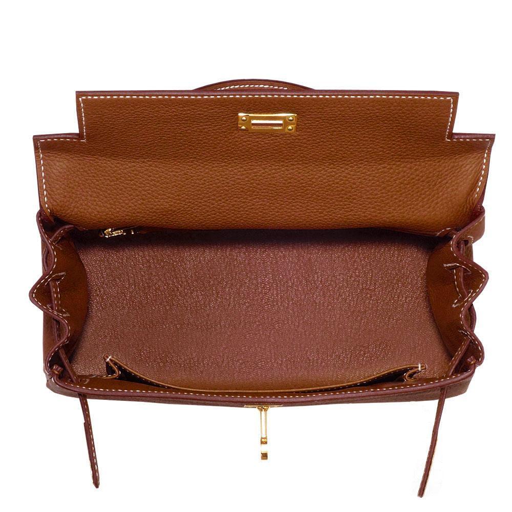 【HERMES】エルメス ケリー 25cm トゴ ゴールド金具