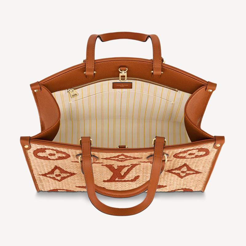 【Louis Vuitton】オンザゴー MM 長財布 2点セット お得 Ref:M57707+M69353