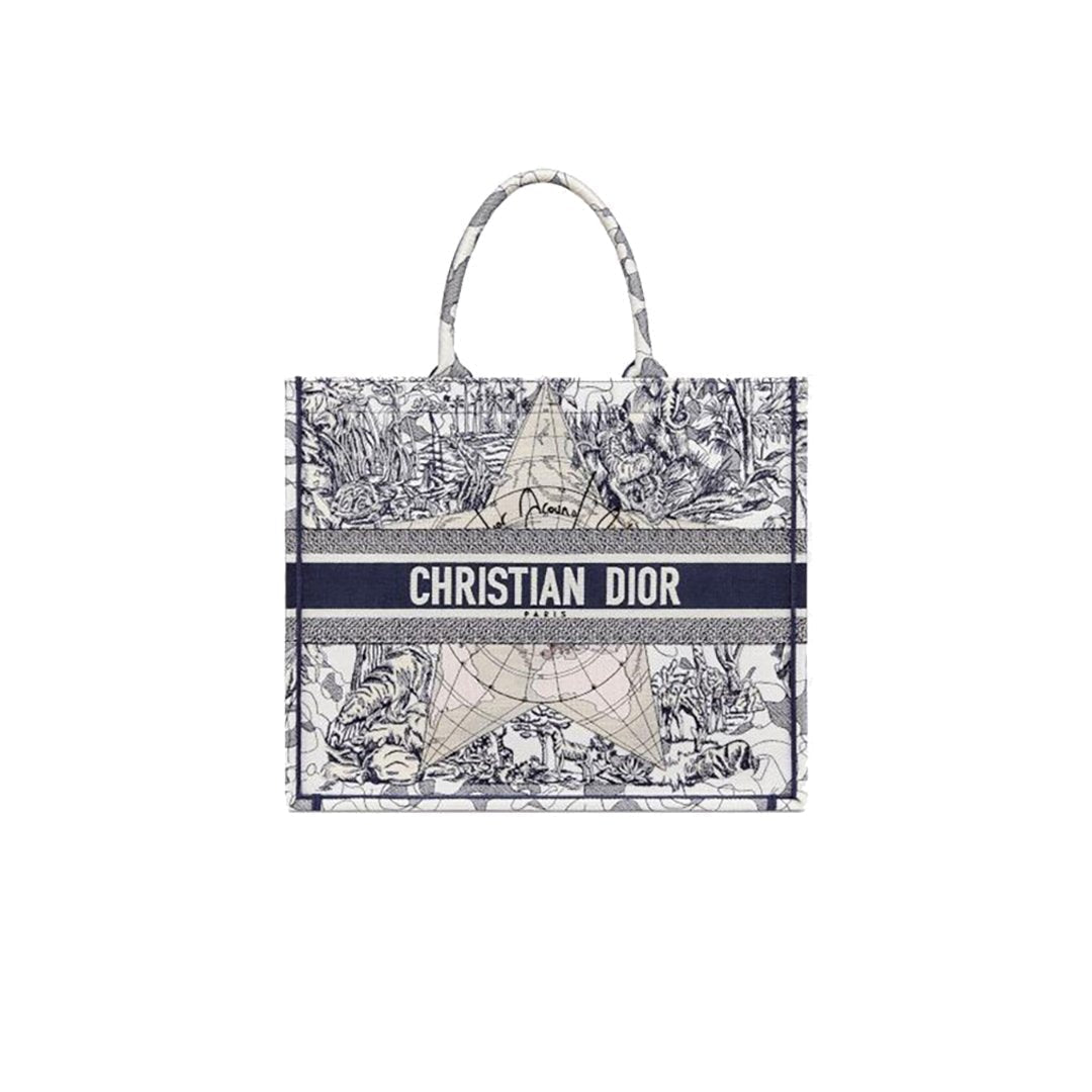 DIOR】セレブ芸能人御用達・国内発 BOOK TOTE Dior Around the World バッグ